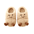 The Smiley Peanut Slippers