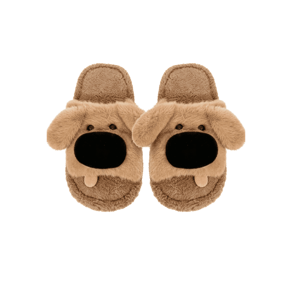 The Smiley Puppy Slippers