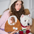 The Lamb Wool Triangle Bag