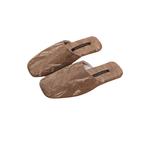 The Macaron Silk Slippers