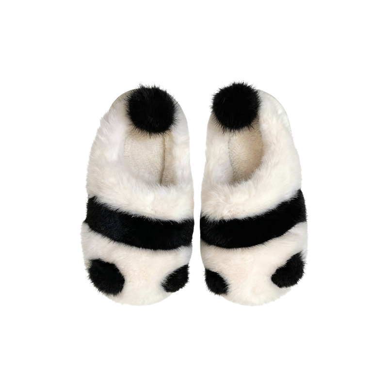 The Panda Fluffy Slippers