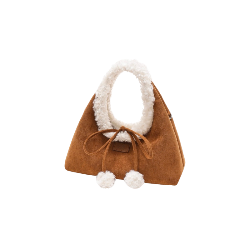 The Lamb Wool Triangle Bag