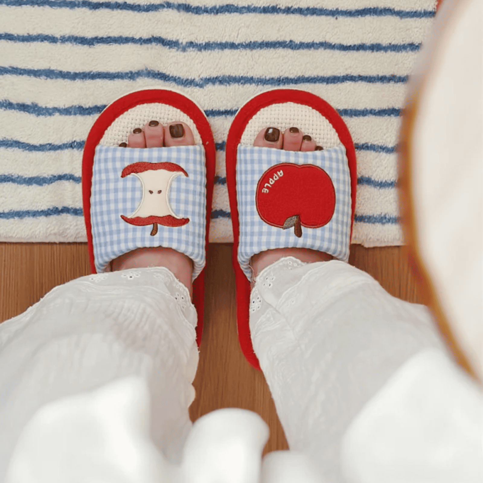 The Apple Bite Slippers