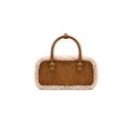 The Lamb Wool  Fluffy Boston Bag