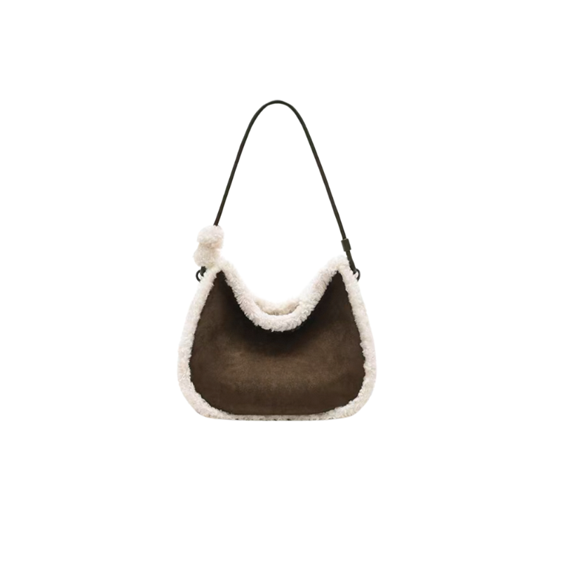 The Lamb Wool Hobo Bag