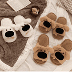 The Smiley Puppy Slippers