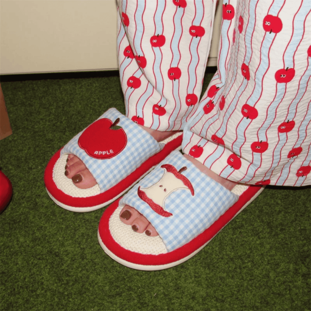 The Apple Bite Slippers