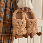 The Smiley Peanut Slippers