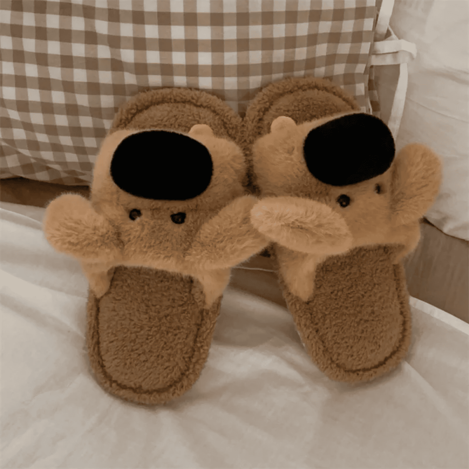 The Smiley Puppy Slippers