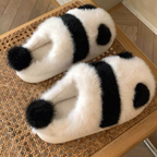 The Panda Fluffy Slippers