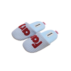 The Color-Block Knit Slippers