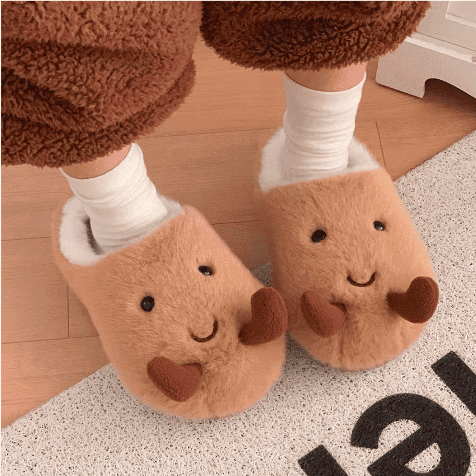 The Smiley Potato Slippers