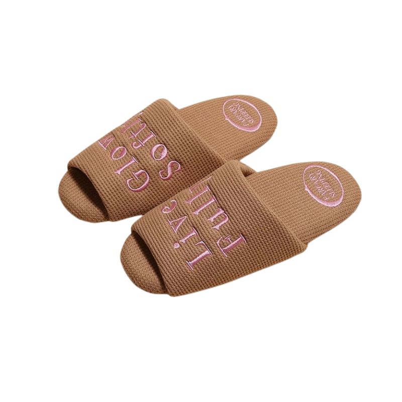The Macaron Cotton Slippers