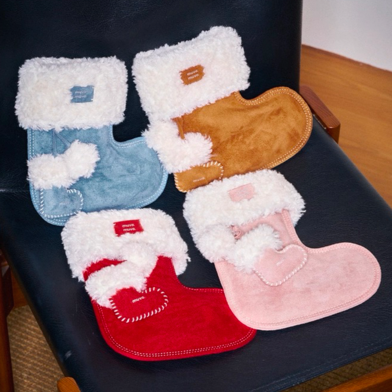 The Lamb Wool Stocking Crossbody Bag