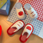 The Apple Fluffy Slippers