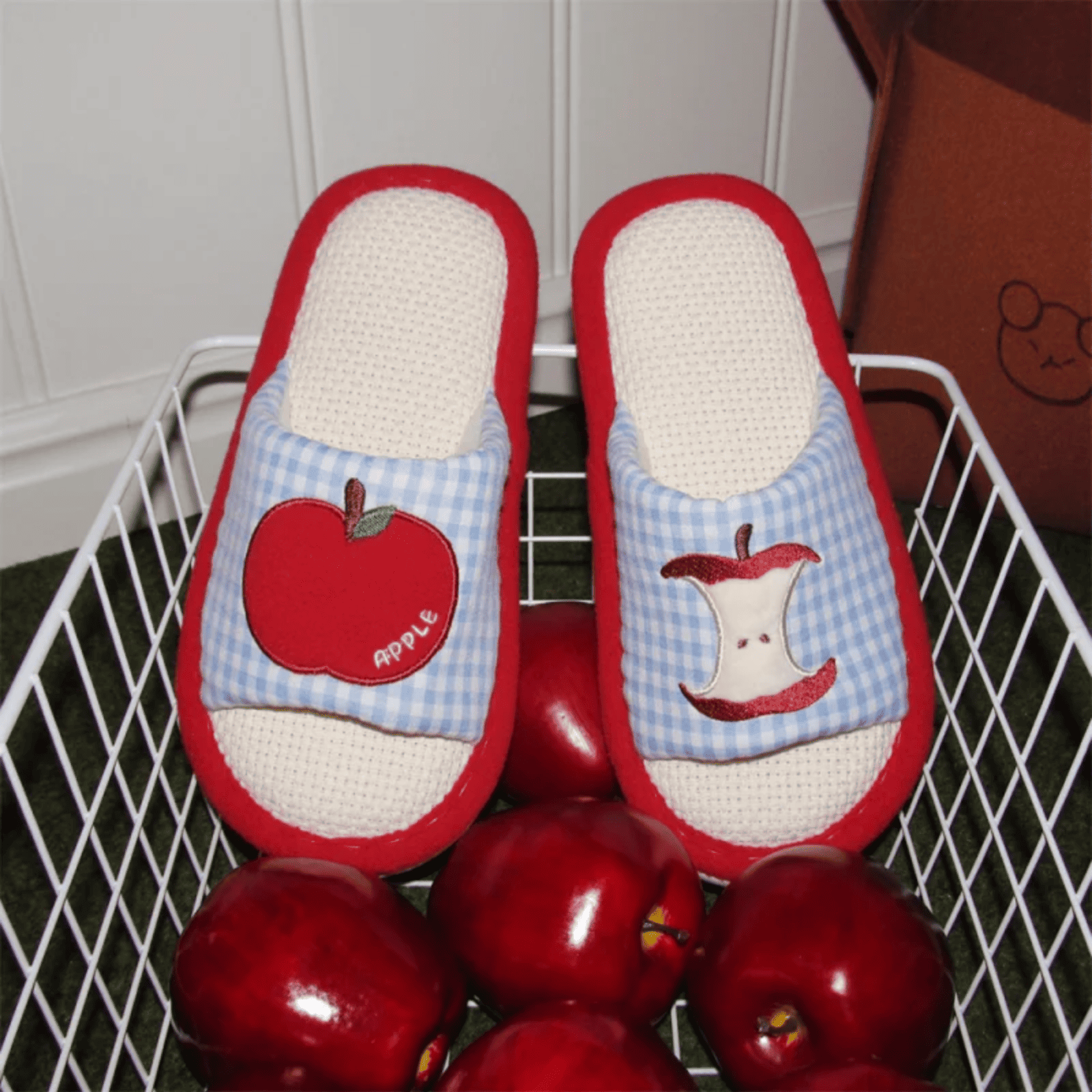 The Apple Bite Slippers