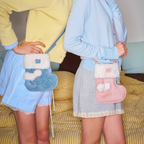 The Lamb Wool Stocking Crossbody Bag