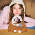 The Lamb Wool Triangle Bag