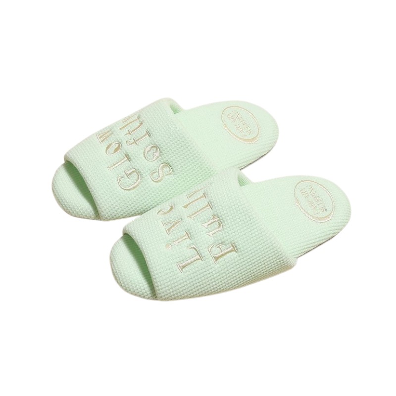 The Macaron Cotton Slippers