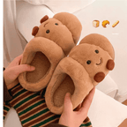 The Smiley Croissant Slippers