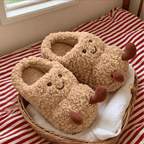 The Smiley Peanut Slippers