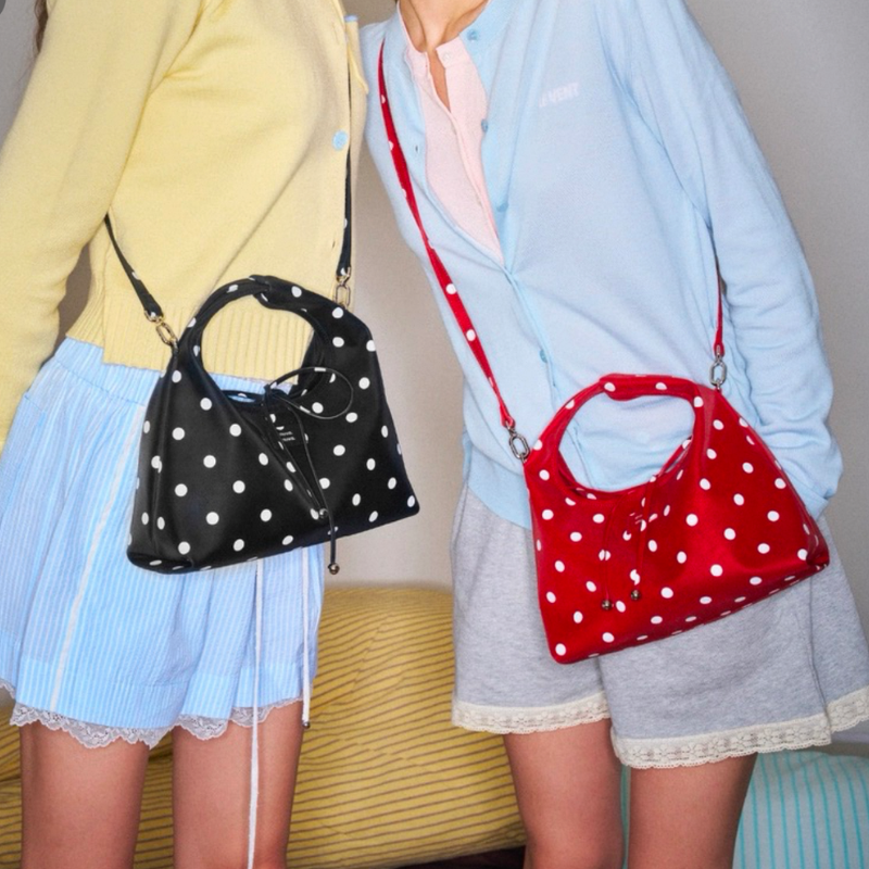 The Polka Dot Triangle Bag