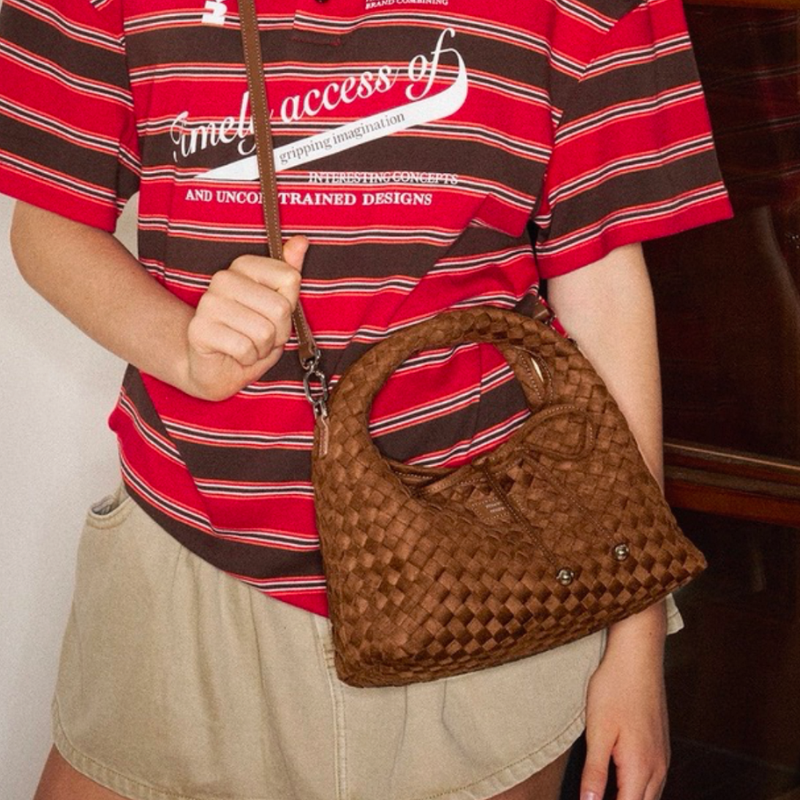 The Woven Onigiri Triangle Bag