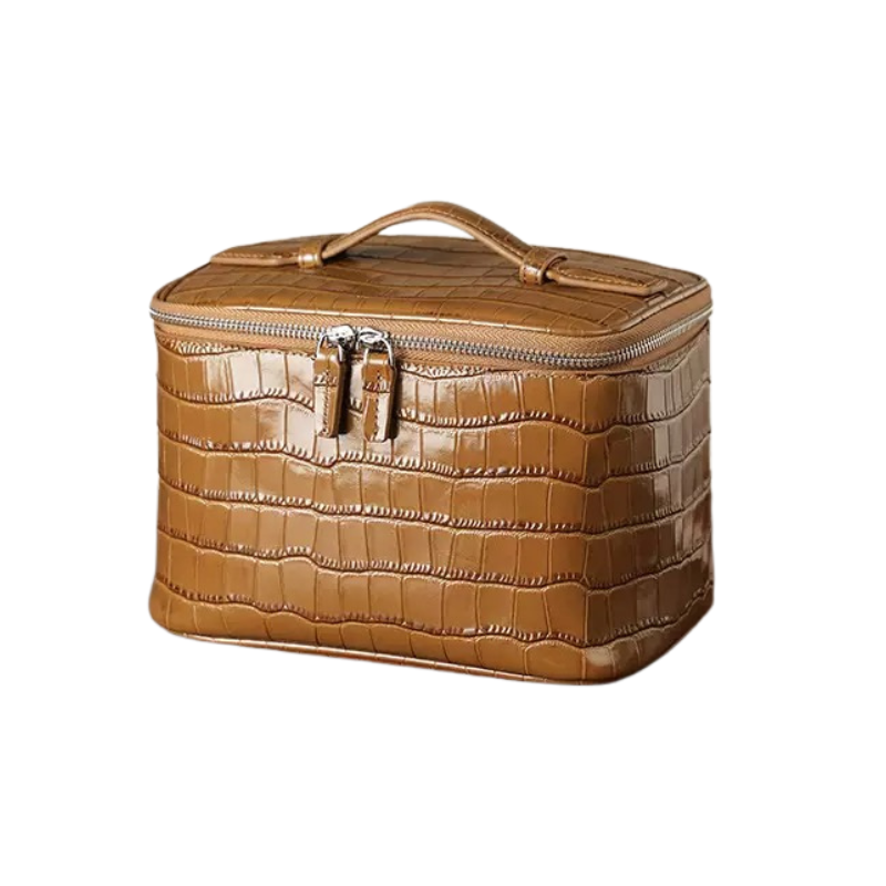 Handmade Leather Makeup Case