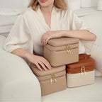Duo Vanity Case – Canvas Brown
