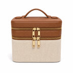 Duo Vanity Case – Canvas Brown