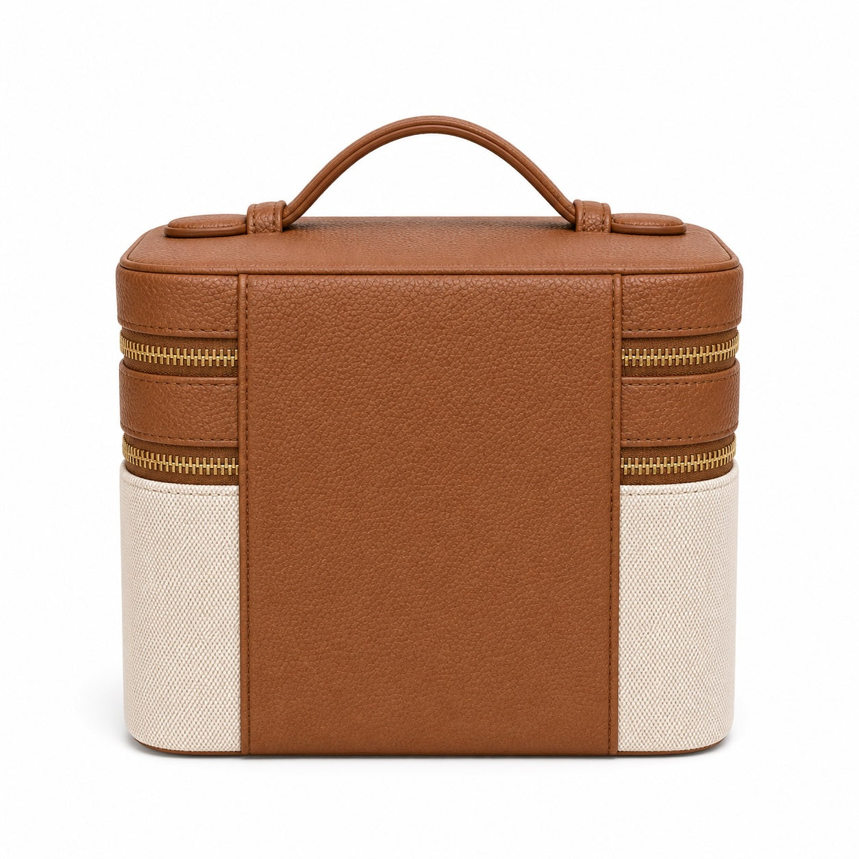 Duo Vanity Case – Canvas Brown
