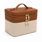 Duo Vanity Case – Canvas Brown