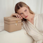 Duo Vanity Case - Latte Beige