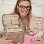 Duo Vanity Case - Latte Beige