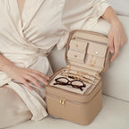 Duo Vanity Case - Latte Beige