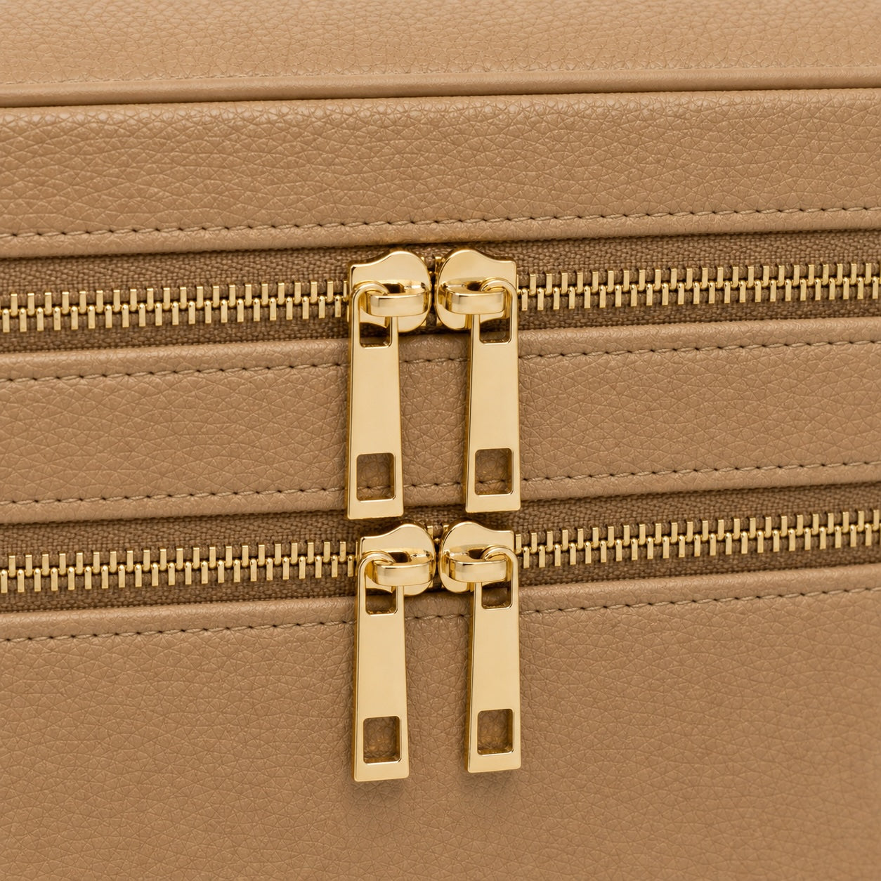 Duo Vanity Case - Latte Beige