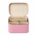Duo Vanity Case – Ostrich Pink