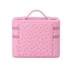 Duo Vanity Case – Ostrich Pink