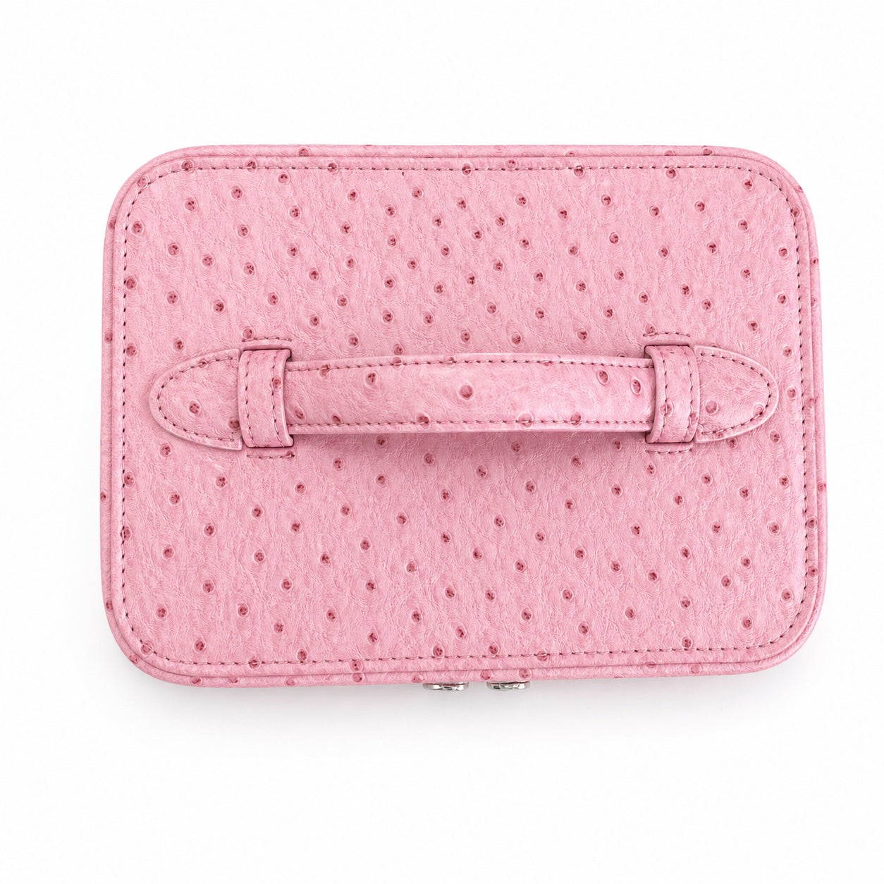 Duo Vanity Case – Ostrich Pink