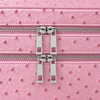 Duo Vanity Case – Ostrich Pink
