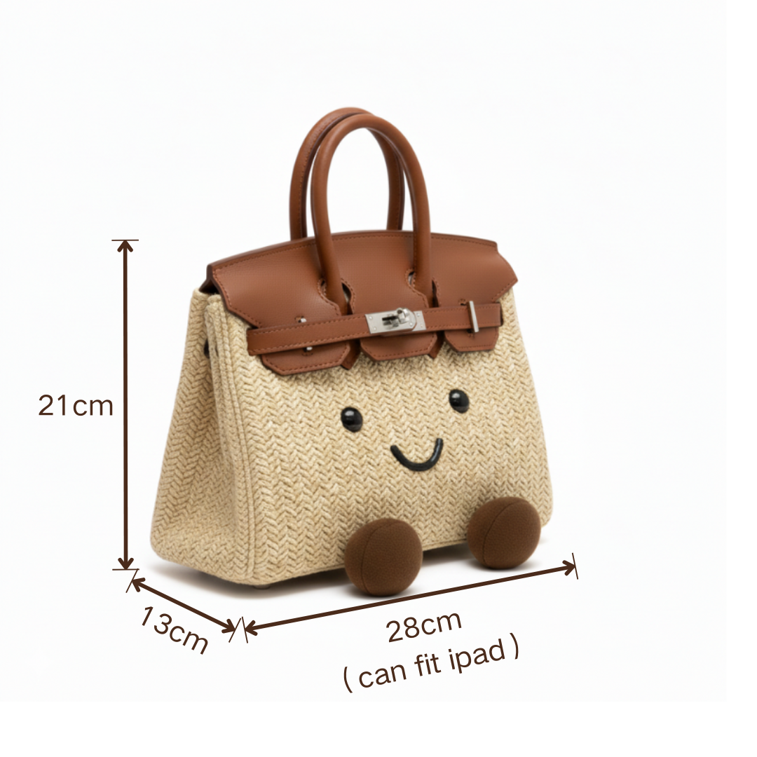 Jellykin Woven Straw Bag